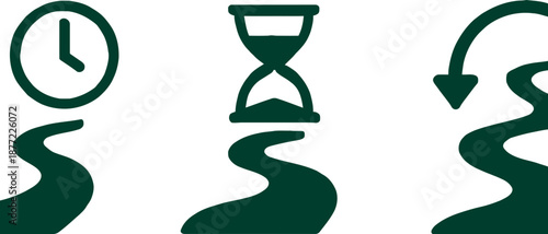 Time Icons Set for Design