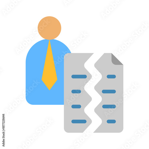 Termination Icon - Flat Color