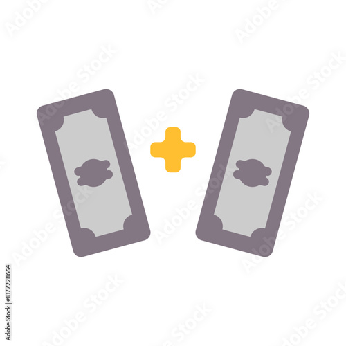 Compensation Icon - Flat Color