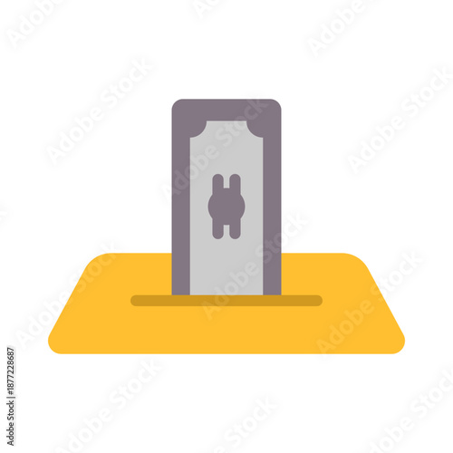 Direct Deposit Icon - Flat Color