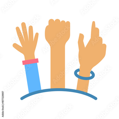 Diversity Icon - Flat Color