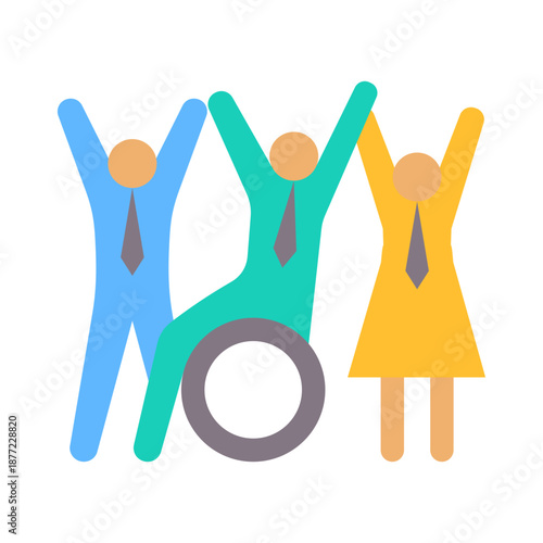 Inclusion Icon - Flat Color