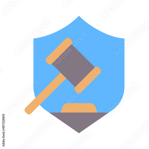 Compliance Policy Icon - Flat Color