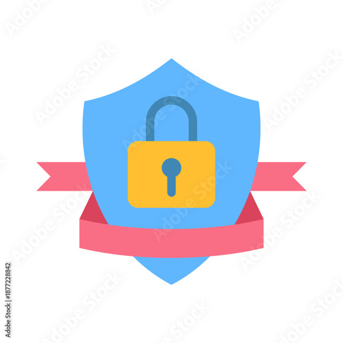 Confidentiality Icon - Flat Color