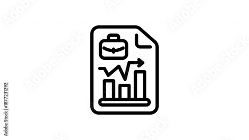 Animated Business Report Performance Review