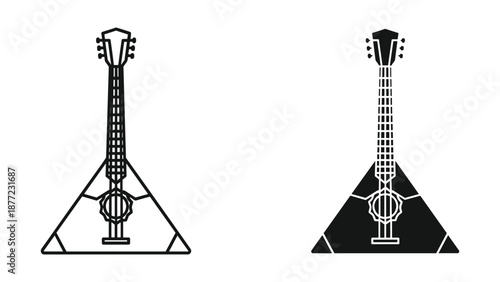 Balalaika Vector Illustration Design