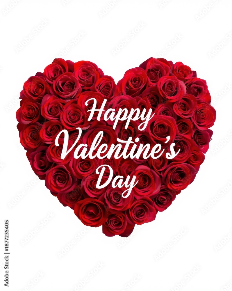 Fototapeta Happy valentine's day heart