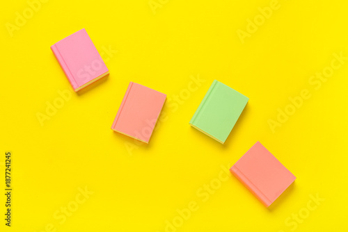 Colorful erasers in shape o...
