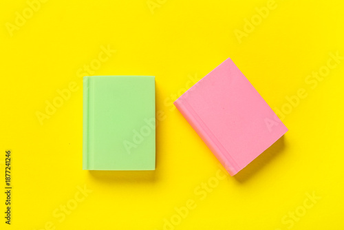 Colorful erasers in shape o...