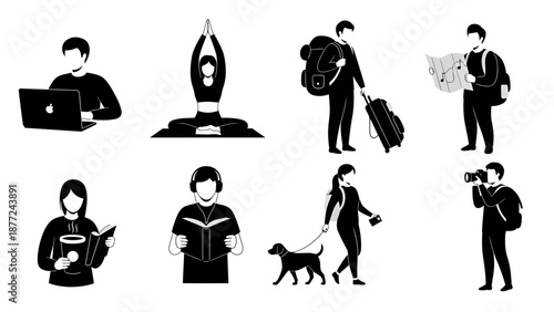 Futuristic paper airplanes soaring in dark space with glowing light trails for innovation and technology concept