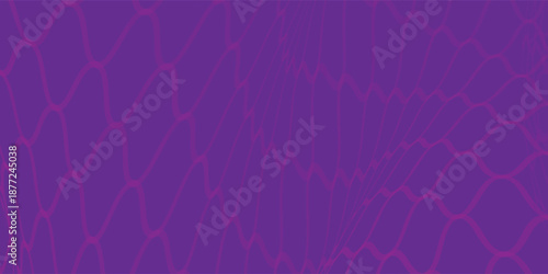 Mesh texture for fishing nets purple . Seamless pattern for sportswear or soccer goal, modern vector.