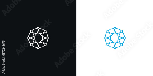 Duet Connected cosmic rings dancing