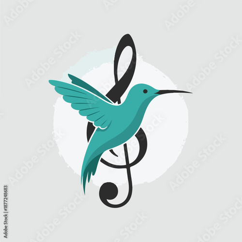Melodic Hummingbird Art