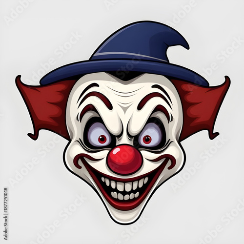 clown, cartoon, face, funny, happy, smile, circus, comedy, joker, mime, entertainer, character, mascot, cute, playful, humor, fun, kids, children, party, carnival, festival, makeup, facepaint, rednose