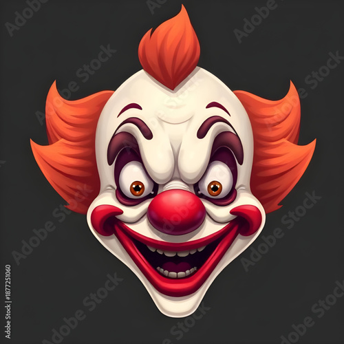 clown, cartoon, face, funny, happy, smile, circus, comedy, joker, mime, entertainer, character, mascot, cute, playful, humor, fun, kids, children, party, carnival, festival, makeup, facepaint, rednose