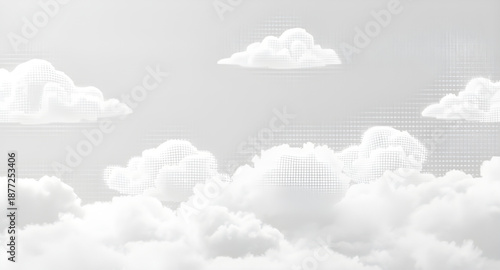 blue, sky, clouds, cloudscape, background, nature, weather, daylight, sunny, bright, clear, fresh, calm, peaceful, serene, soft, fluffy, airy, white, heaven, atmosphere, horizon, skyscape, landscape, 