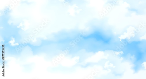 sky, blue, clouds, cloudscape, background, weather, nature, daylight, sunny, sunshine, bright, clear, fresh, calm, peaceful, serene, atmosphere, airy, fluffy, white, soft, heaven, horizon, skyscape, o