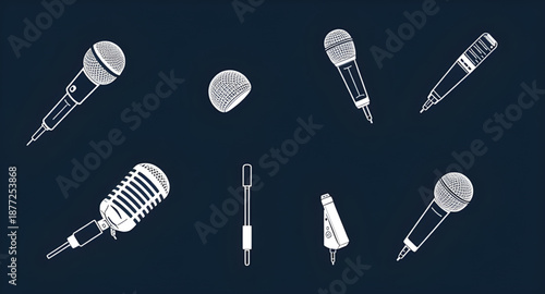 microphone, retro, vintage, mic, classic, old, radio, broadcast, sound, audio, voice, music, singer, singing, podcast, studio, recording, speech, talk, announcement, performance, stage, show, entertai