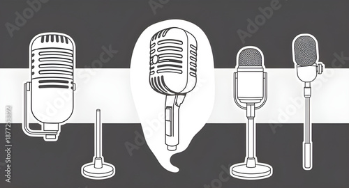 retro, microphone, mic, vintage, classic, oldschool, radio, broadcast, audio, sound, voice, music, singer, singing, podcast, studio, recording, announcement, speech, talk, performance, stage, concert,