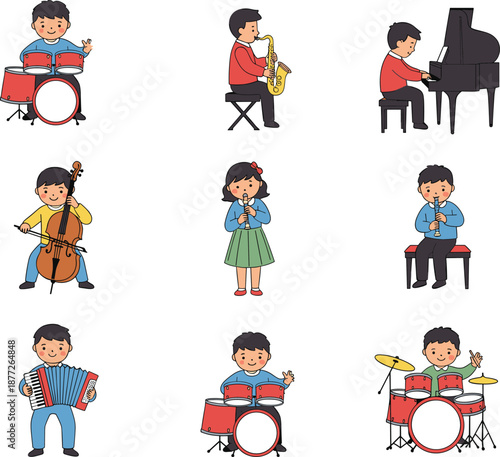 Male hair loss progression stages vector illustration showing receding hairline and baldness profile views for medical and health design