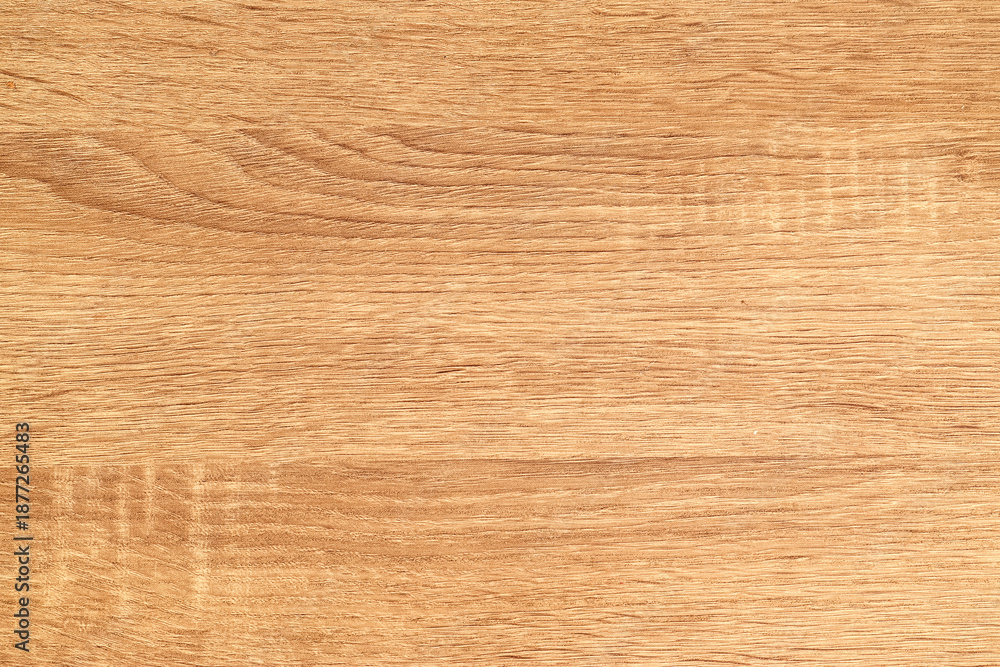 Fototapeta premium Smooth wooden texture with subtle grains as background