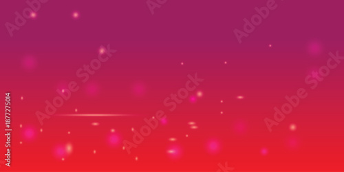 Pink Gradient Background With Soft Bokeh Lights. bokeh, blur, glowing particles