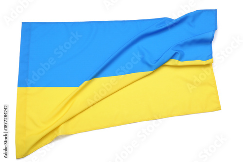National Ukrainian flag on ...
