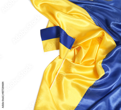 National flags of Ukraine o...