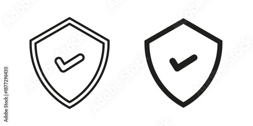 Insured icons collection glyph and mixed vector Illustrations