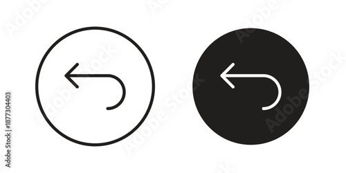 Reply icons collection glyph and mixed vector Illustrations