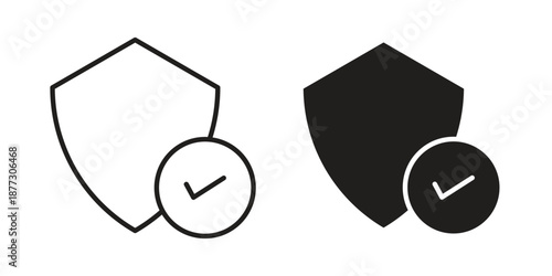 Security icons collection glyph and mixed vector Illustrations