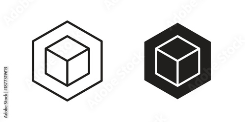 Bim icons on white background - editable stroke vector illustration for web and mobile