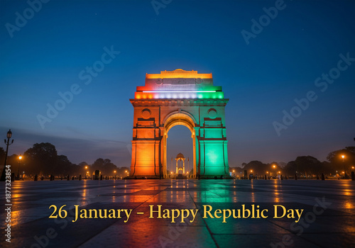 26 January Australia Day National Celebration Patriotic Image