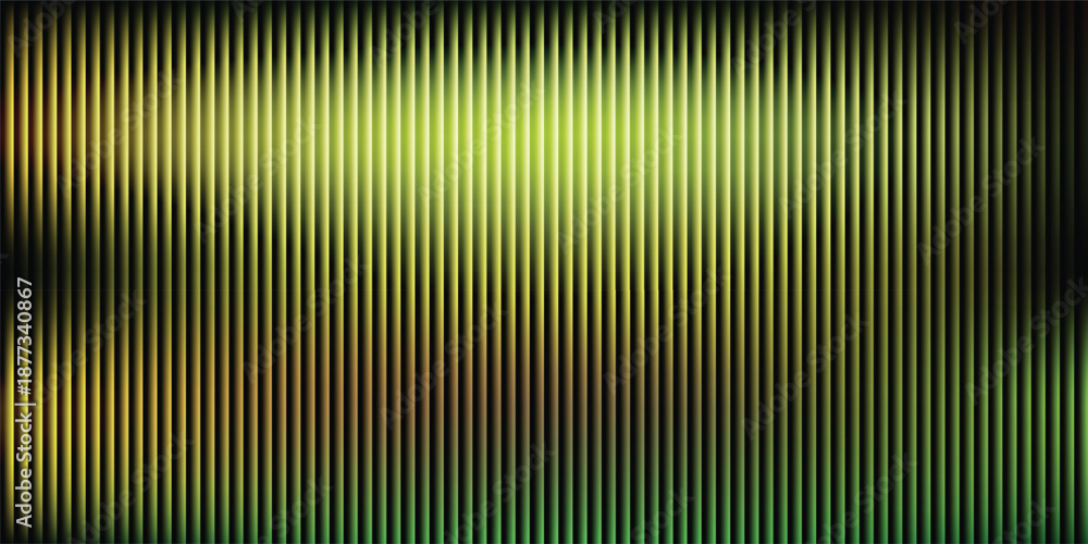 Obraz premium Gradient background with vertical stripes and green tones