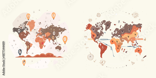 global Conflict Illustration 
