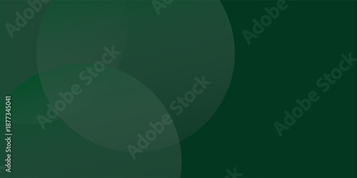 Abstract geometric background with green color design. Colorful green circle pattern element. Vector Eps10