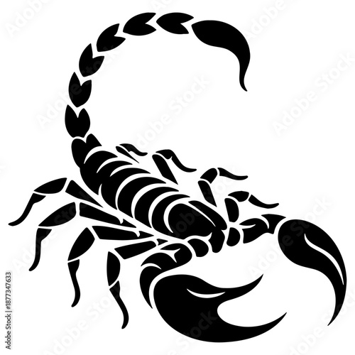 Sorpion Icon Illustration.