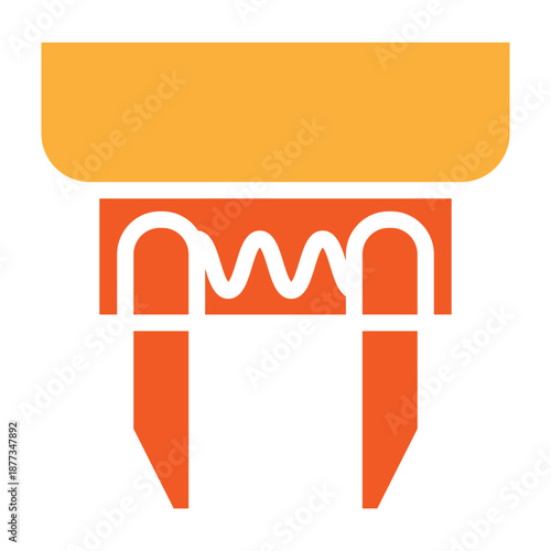 Fuse Vector Flat Icon Design