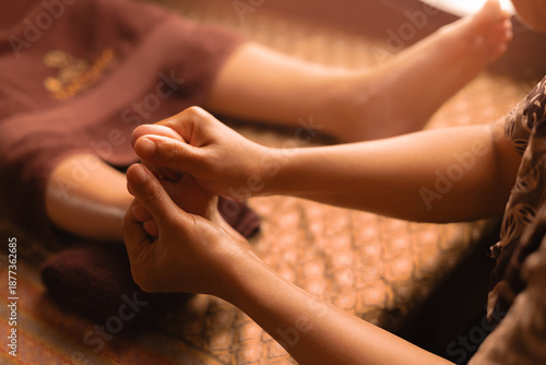 Wallpaper Mural Traditional thai massage techniques for relaxation and therapeutic benefits Torontodigital.ca