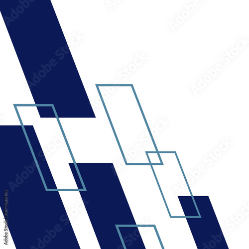 Modern Business Corner Illustration