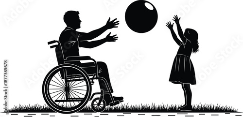 Silhouette vector collection featuring happy families cycling in nature people watching television at home and business professionals with travel luggage