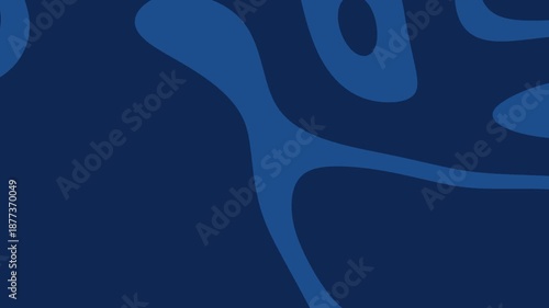 Abstract blue organic shapes with flowing lines suitable for backgrounds, digital art, graphic design, and modern aesthetics projects. Versatile and visually captivating artwork.