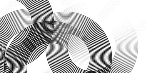 Abstract white background. Minimal pattern. Vibrant gradient geometric circle. Modern design texture pattern eps10