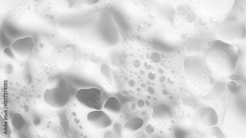 Wallpaper Mural Abstract White Foam Texture on a Light Background for Design Use Torontodigital.ca