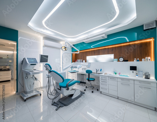 interior of a dental clinic room