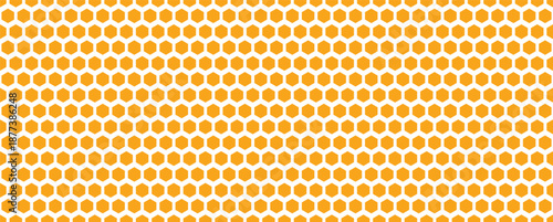 seamless honeycomb pattern texture yellow repeated hexagon