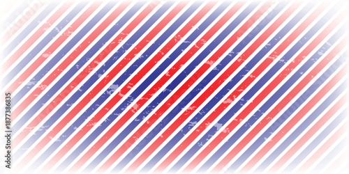 Airmail Envelope frame images with strips. International vintage letter border. Retro air mail postcard with blue and red stripes.  Empty classic postal frame. Vector illustration