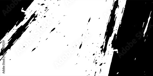 Black and white tire track background for rally, drift, motocross, off-road, and other motorsports. Black tire tracks on a white background with worn and splashed dirt effects. modern