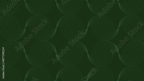 modern wavy line in circles shape. Simple and  elegant design style. For wallpaper, background, wall art, poster, banner and vector template.