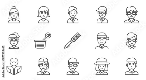 Diverse group of professionals